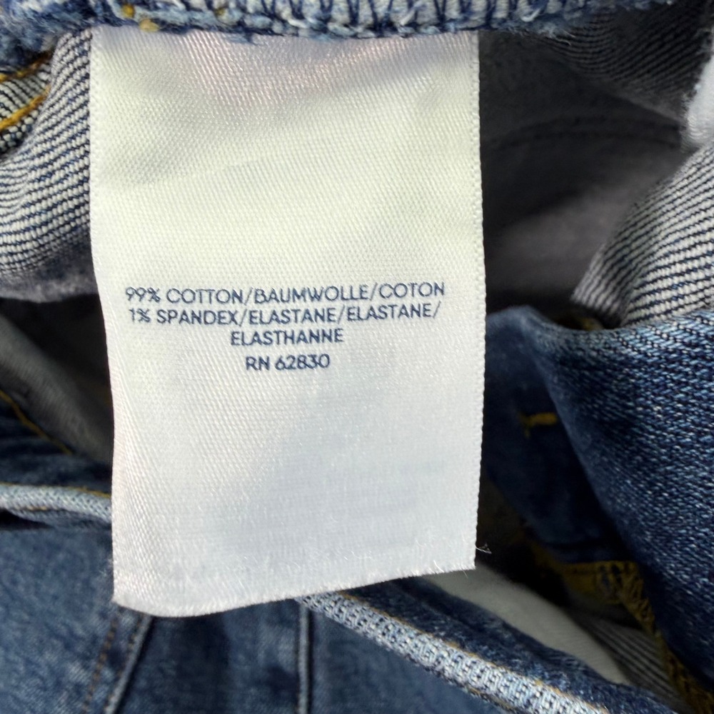 Lands End Jeans Mens 32 (Fits 34x26) Blue Square Rigger Athletic Fit Stretch - Picture 5 of 16